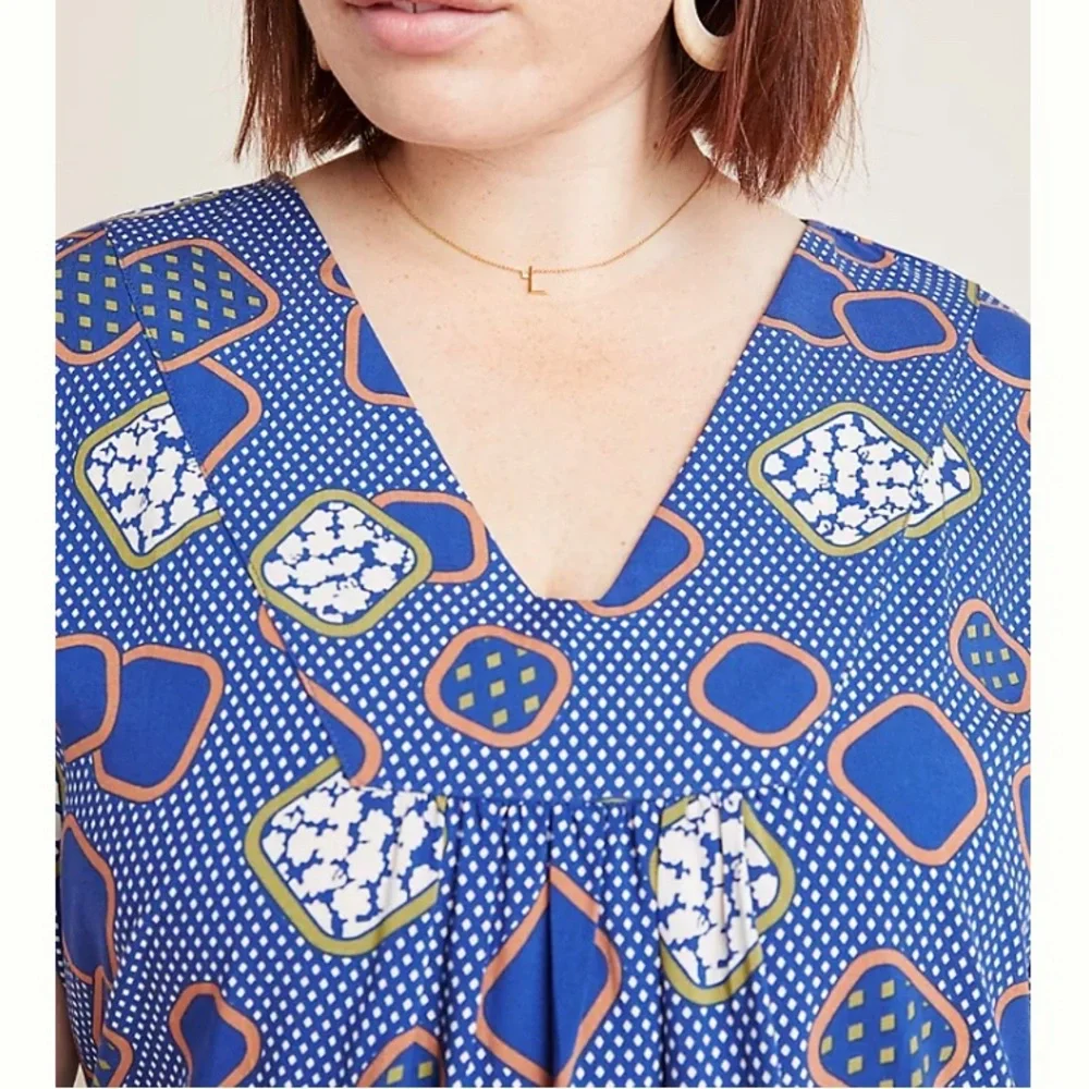 New Anthropologie The Odells Sierra Top Tassels